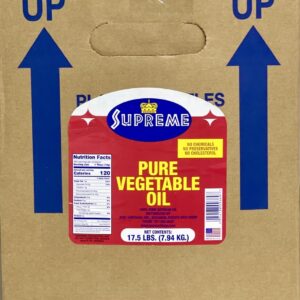 100% vegetable oil SUPREME