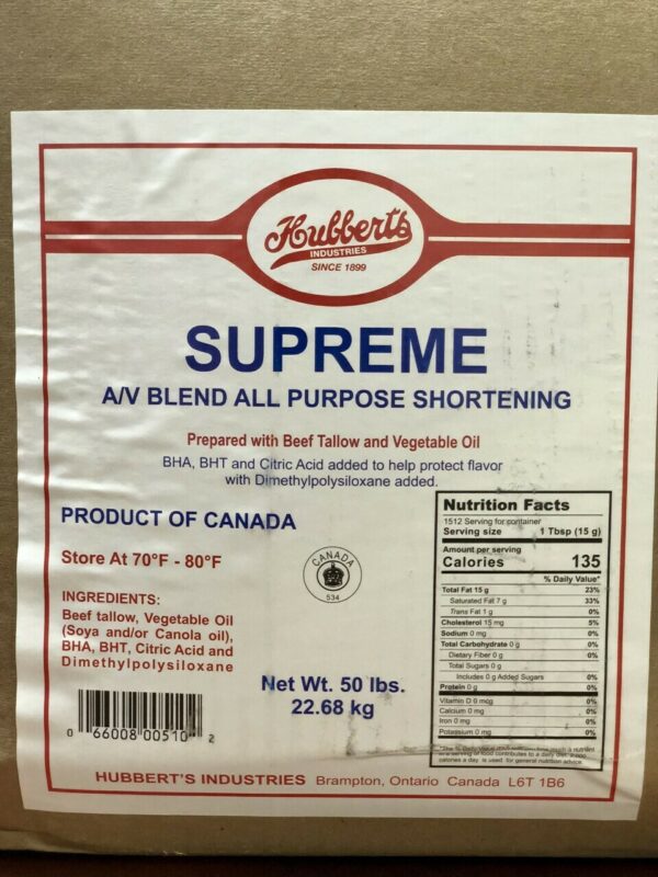 A/V blend all purpose shortening