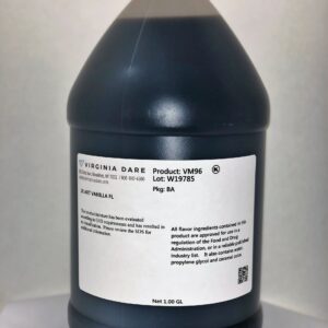 Black vanilla emulsion VIRGINIA DARE