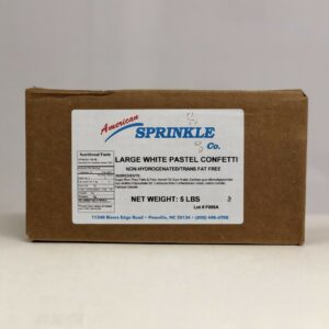 Confetti (large white) AMERICAN SPRINKLE