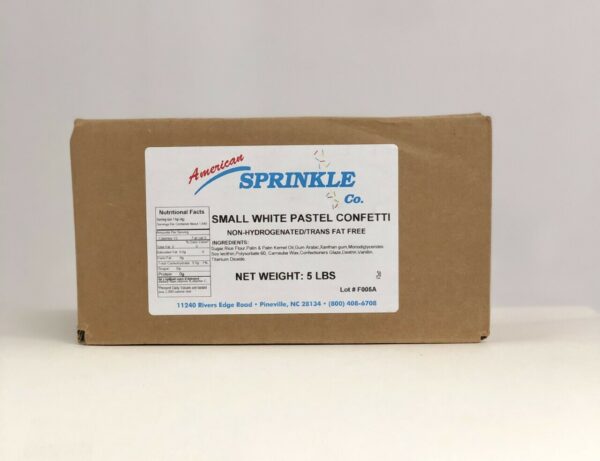 Confetti (small white) AMERICAN SPRINKLE