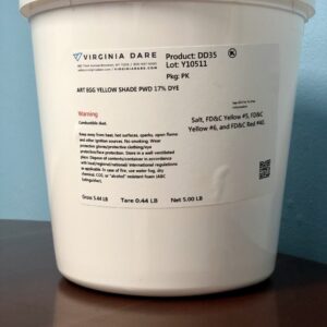 Egg yellow color VIRGINIA DARE (polvo)