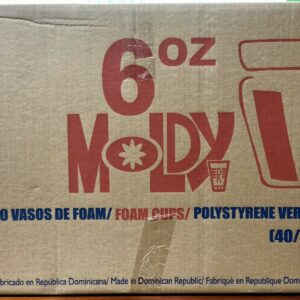 Foam cup 6oz. MOLDY