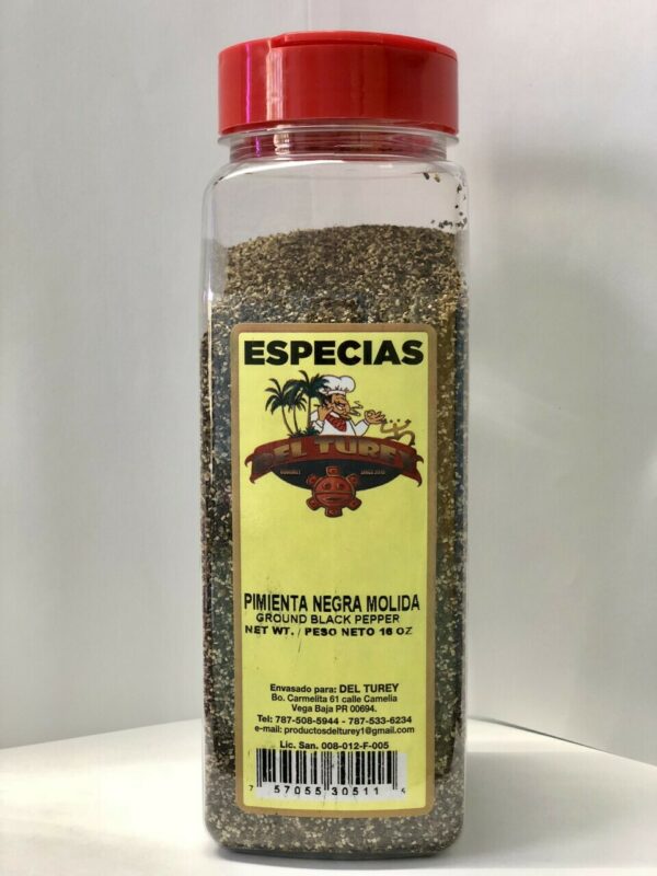 Ground pepper DEL TUREY