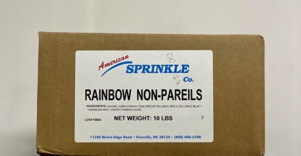 Non-pareils rainbow AMERICAN SPRINKLE